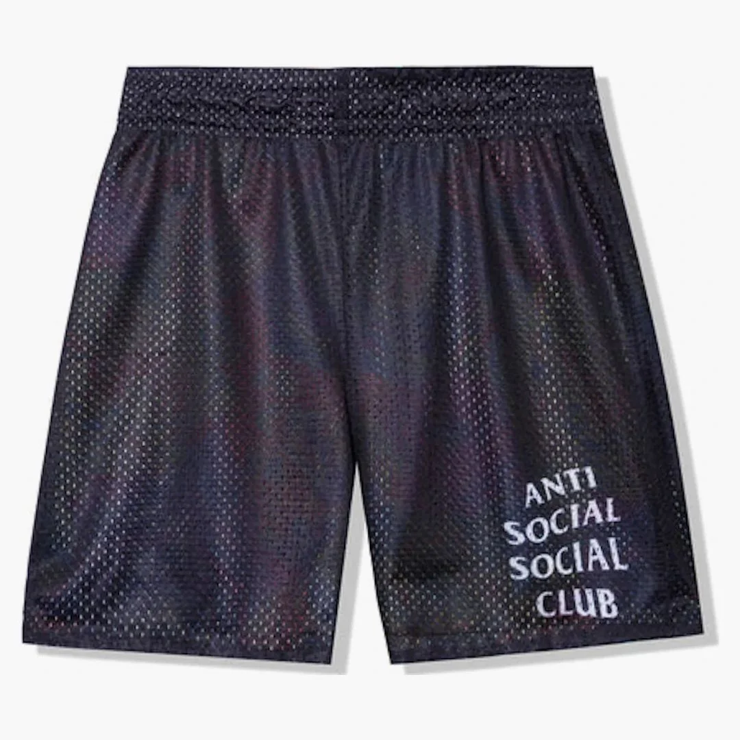 Anti Social Social Club Pedals On The Floor Reversible Mesh Shorts Multi - Image 2