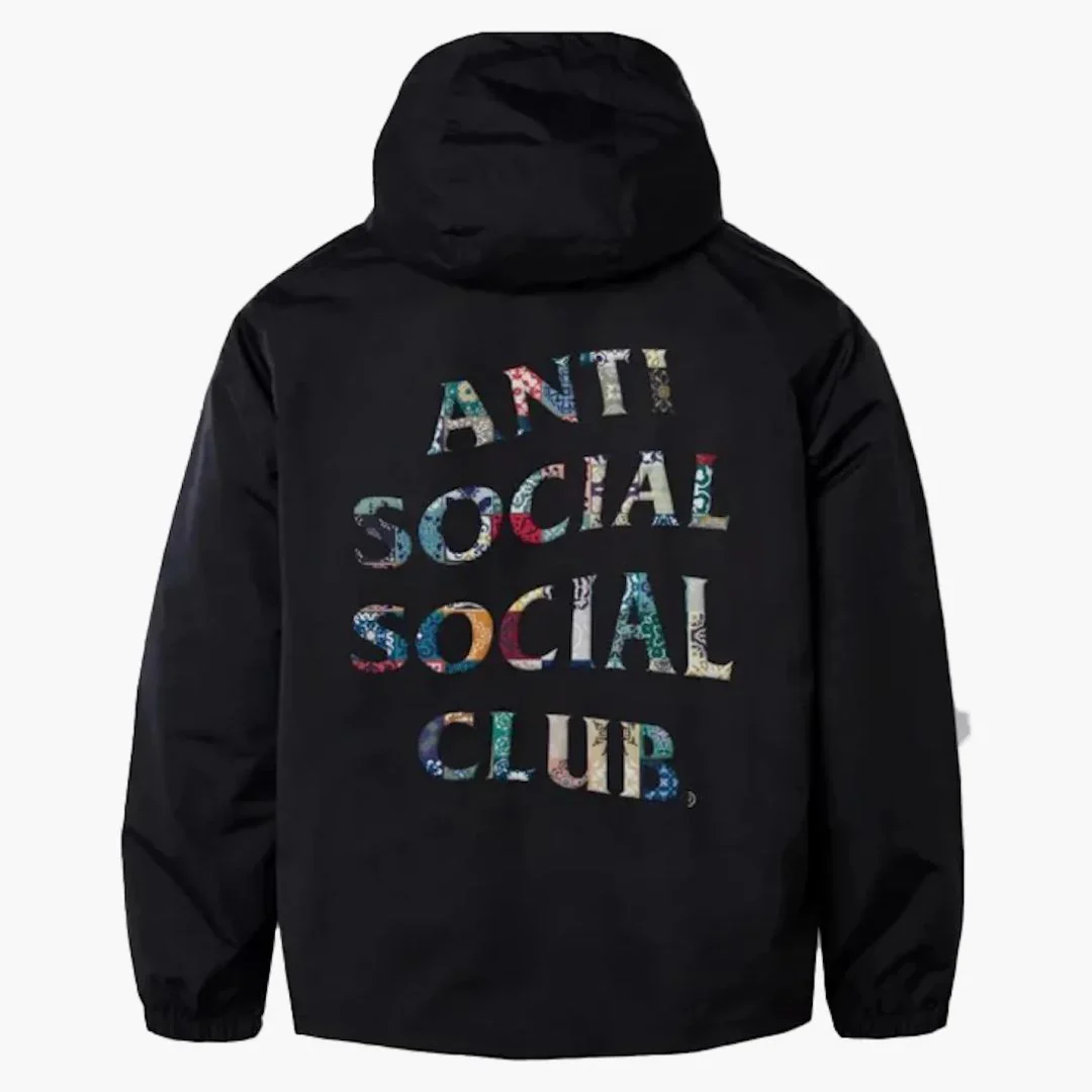 Anti Social Social Club Picking Up The Pieces Hoodie Black