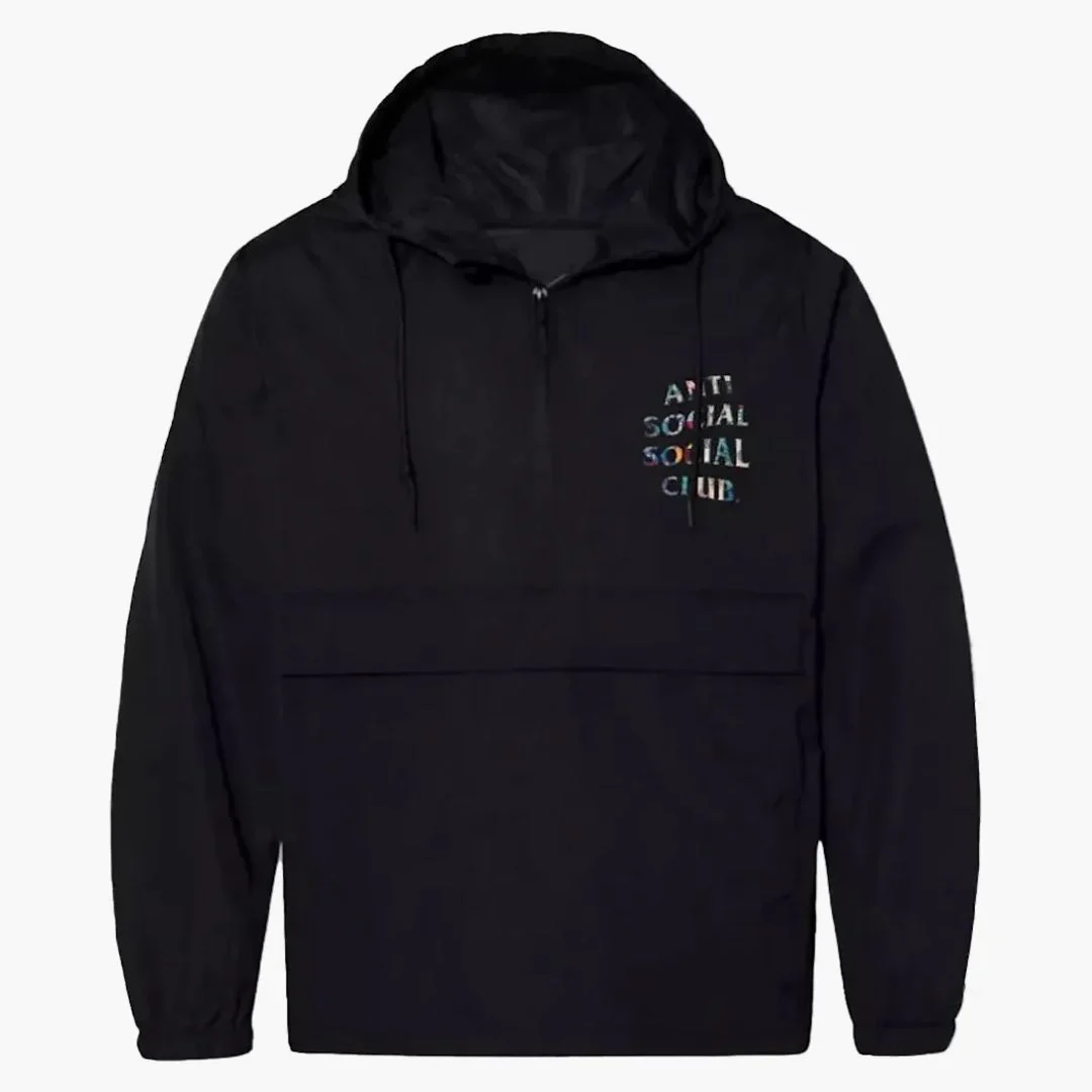 Anti Social Social Club Picking Up The Pieces Hoodie Black - Image 2