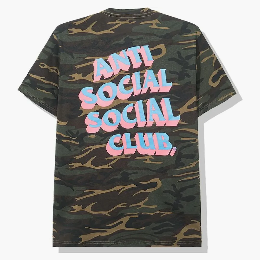 Anti Social Social Club Popcorn Tee Camo