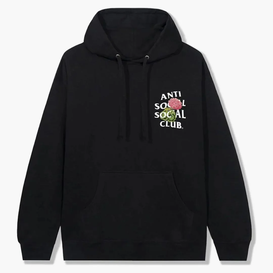 Anti Social Social Club Produce Hoodie Black - Image 2
