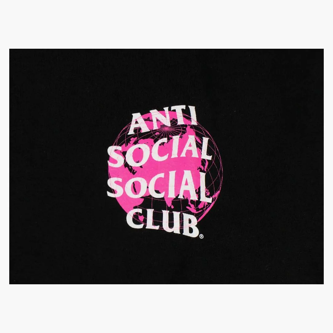 Anti Social Social Club Puli Hoodie Black - Image 2