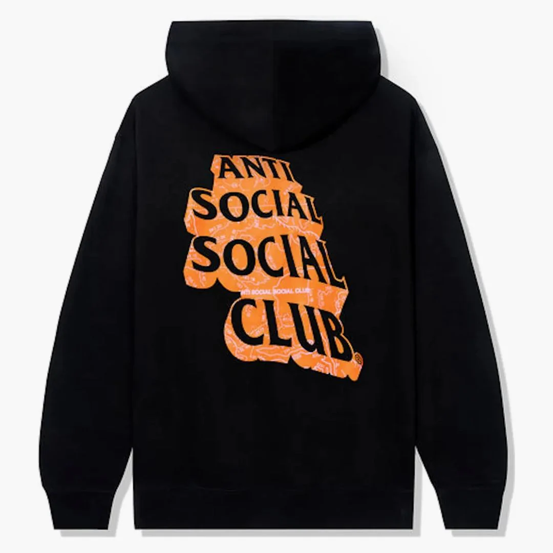 Anti Social Social Club Quest For Love Hoodie Black - Image 2