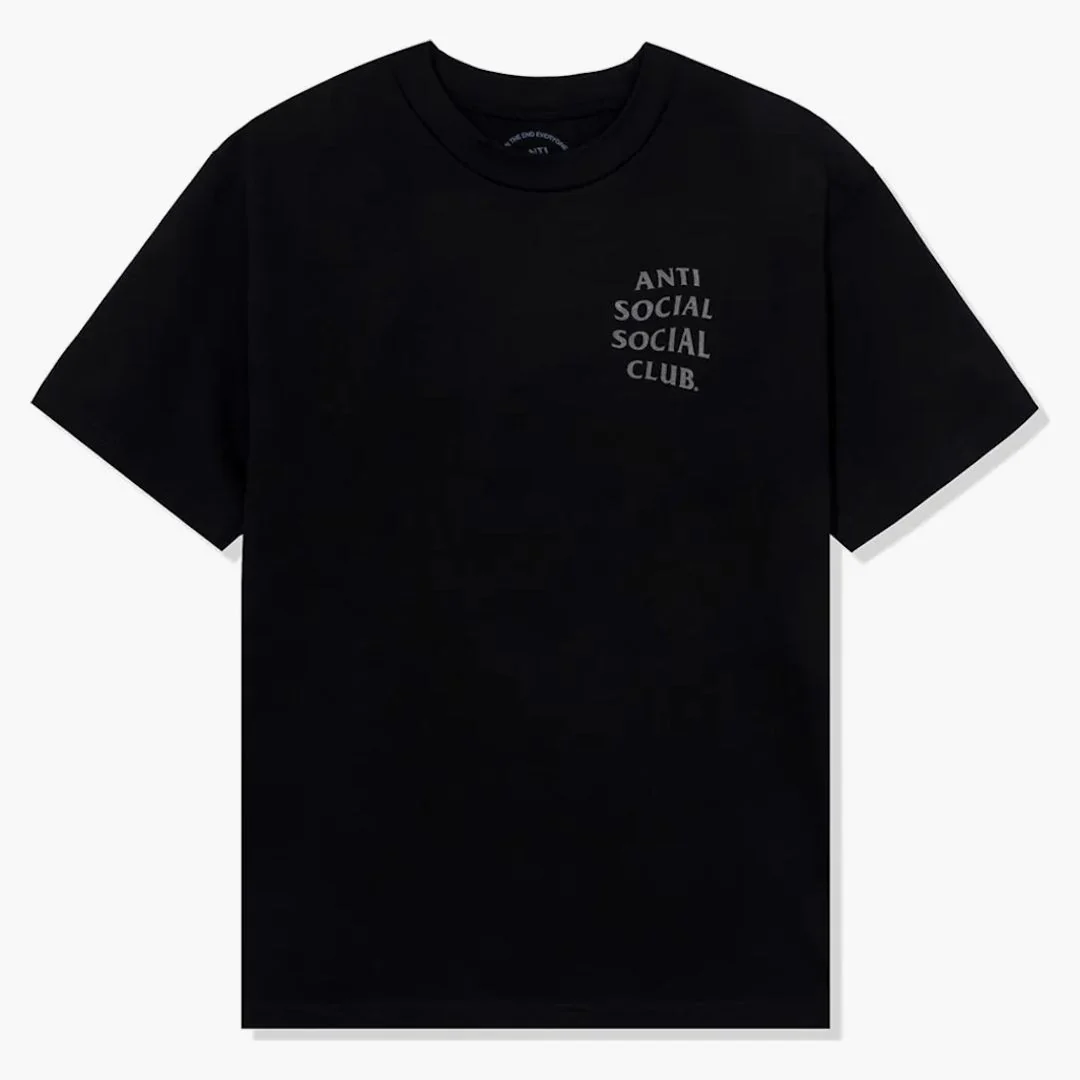 Anti Social Social Club Same But Different Premium Heavyweight Tee Black - Image 2