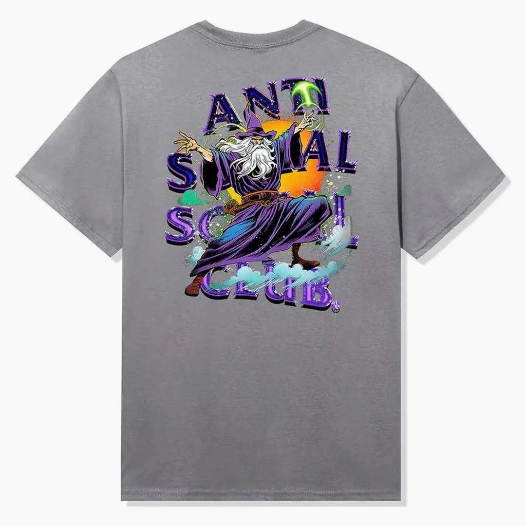 Anti Social Social Club Sleave Tee Grey