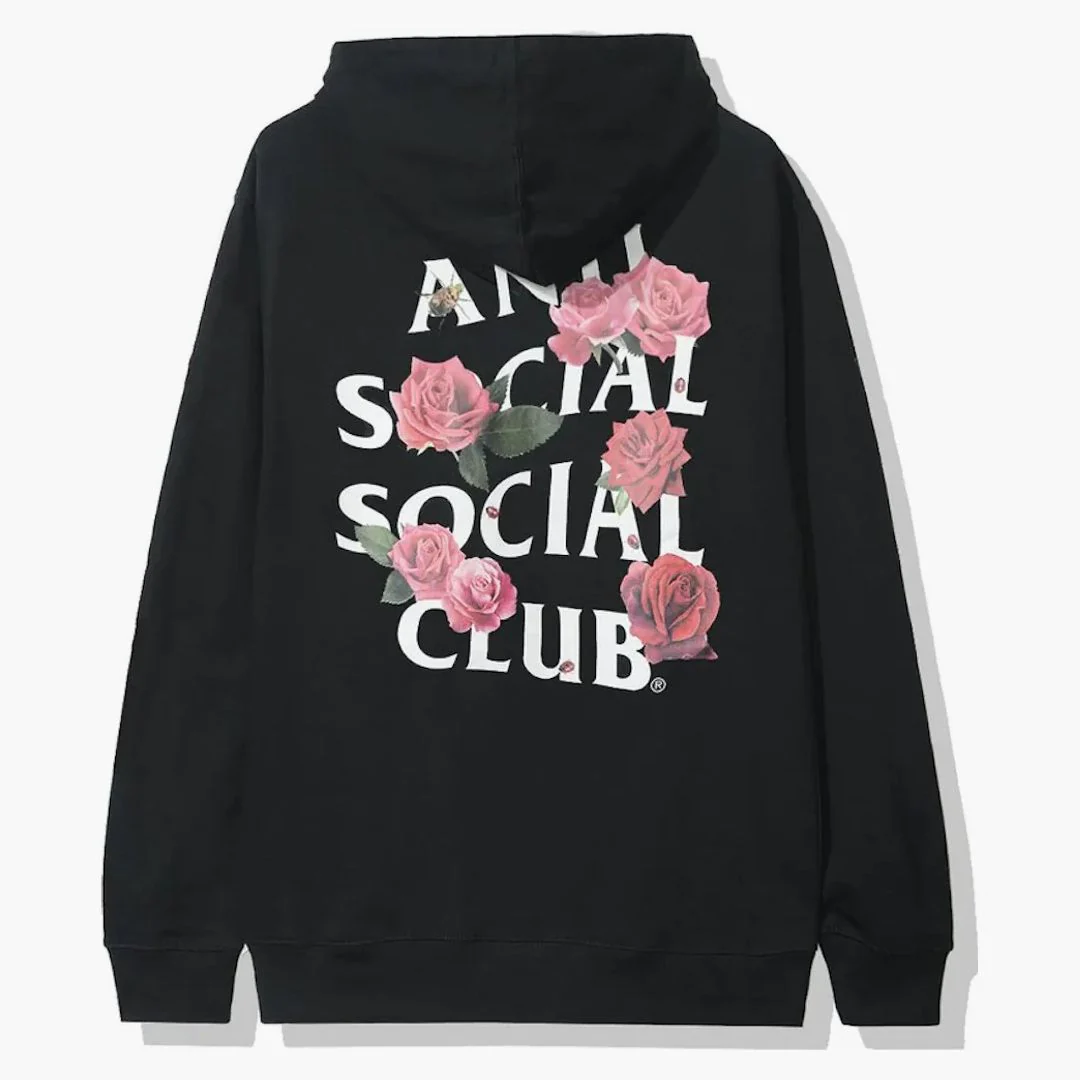 Anti Social Social Club Smells Bad Hoodie (fw19) Black - Image 2
