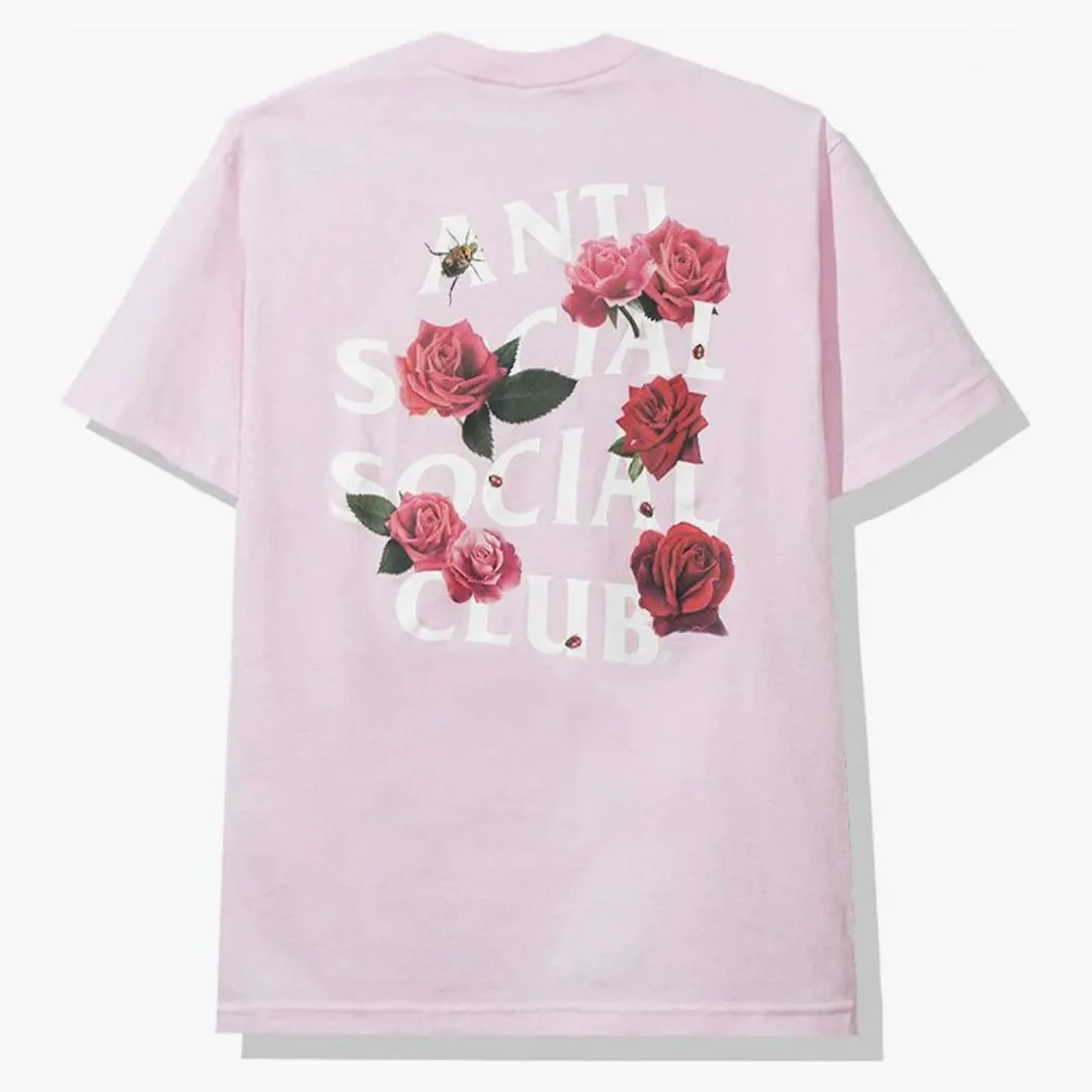 Anti Social Social Club Smells Bad Tee (fw19) Pink - Image 2