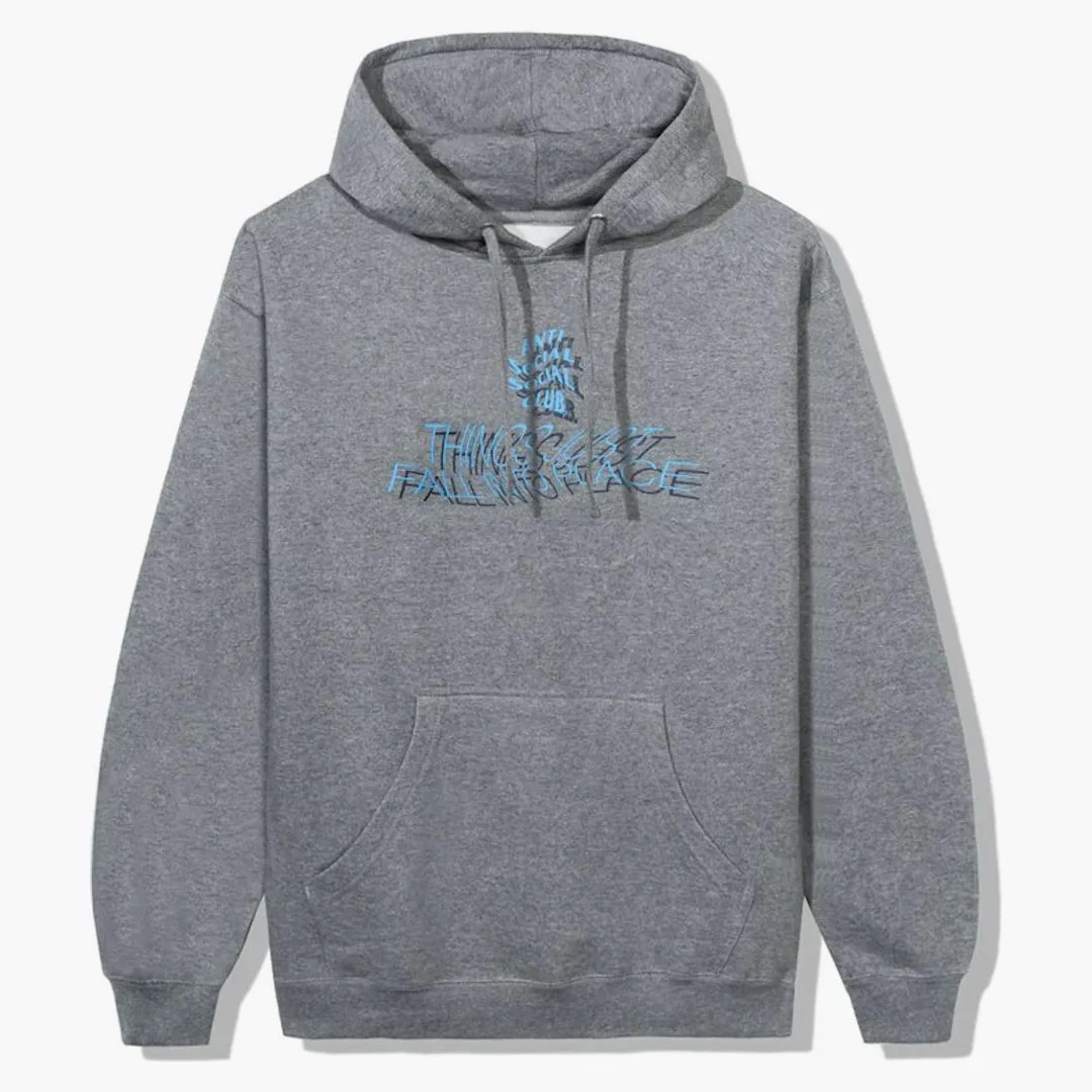 Anti Social Social Club Sometimes They Don't Hoodie Grey - Image 2