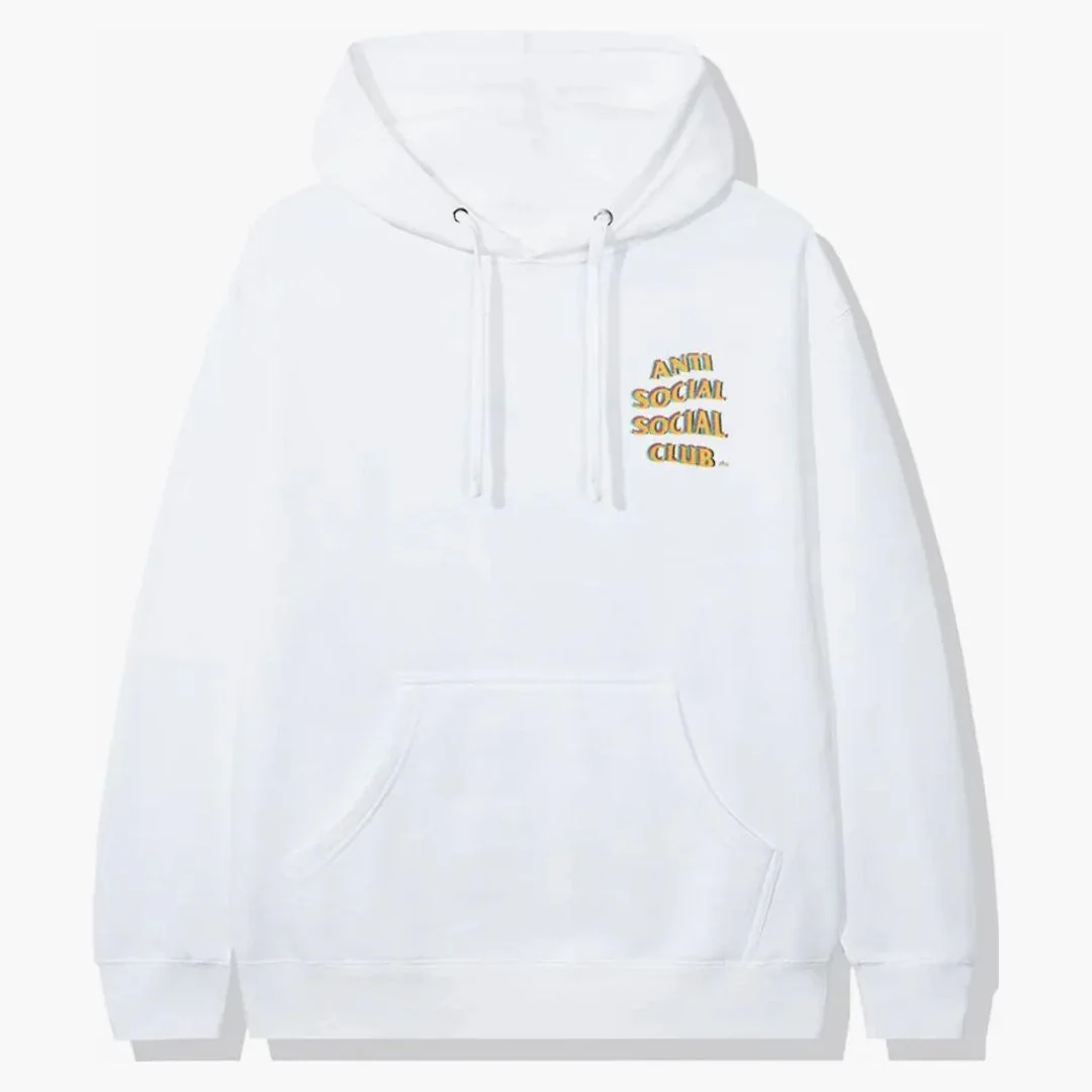 Anti Social Social Club Stir Crazy Hoodie White - Image 2