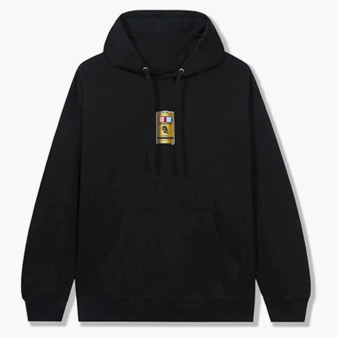 Anti Social Social Club Straight To Voicemail Hoodie Black
