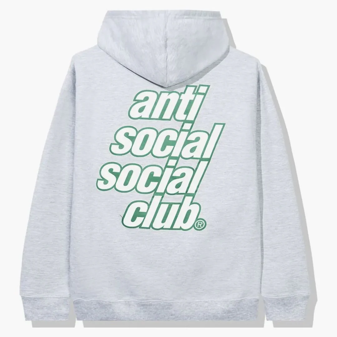 Anti Social Social Club Strawberry Slush Hoodie Grey - Image 2