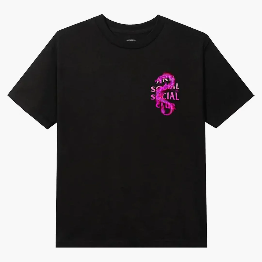 Anti Social Social Club Summer In Minsk T-shirt Black