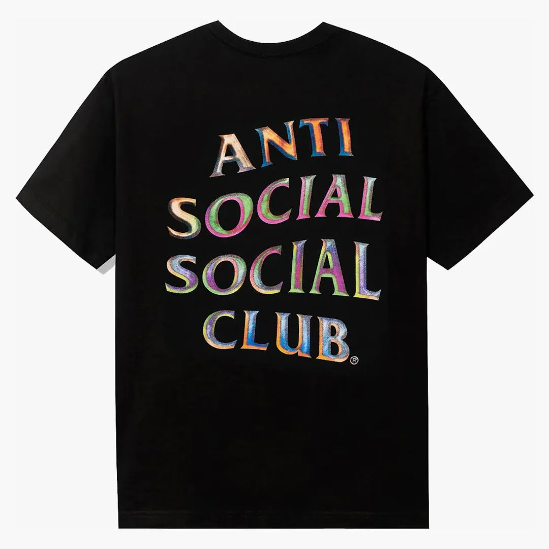 Anti Social Social Club Temporary Memory Tee Black