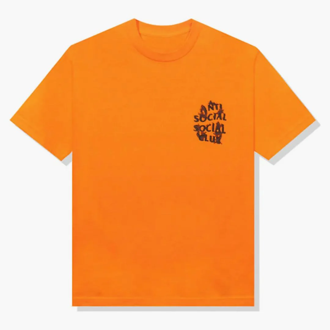Anti Social Social Club The Notebook T-shirt Orange - Image 2