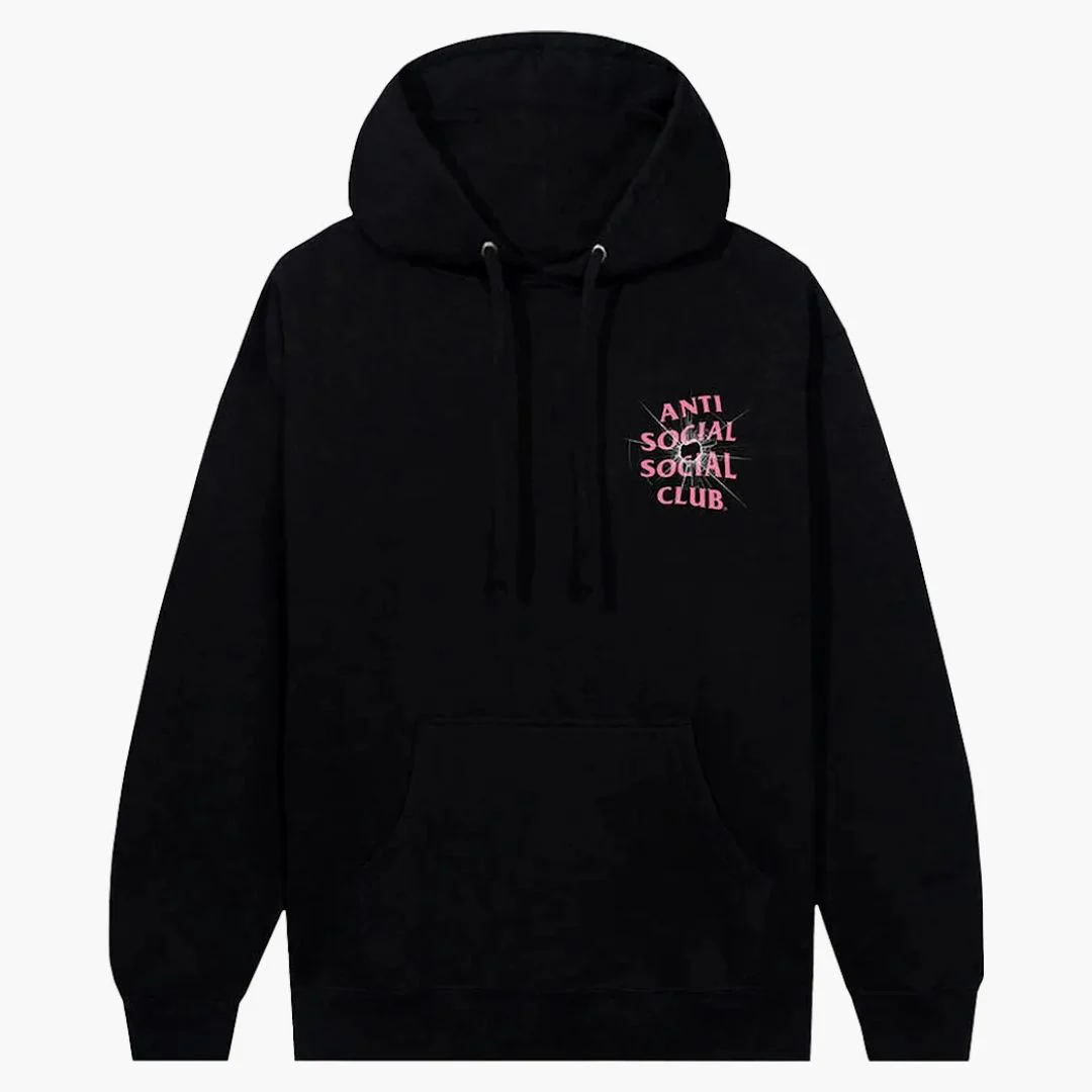 Anti Social Social Club Theories Hoodie (fw23) Black - Image 2