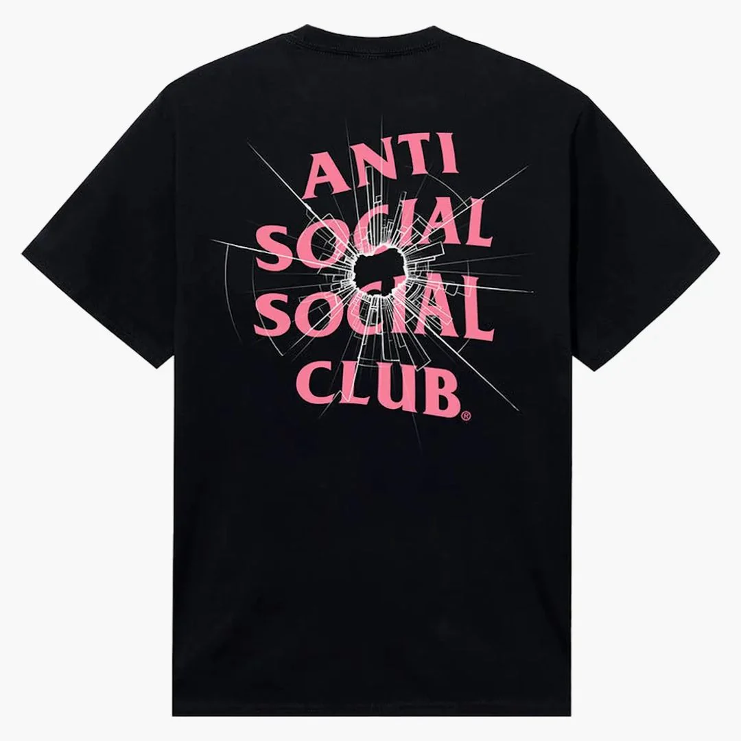 Anti Social Social Club Theories Tee (fw23) Black