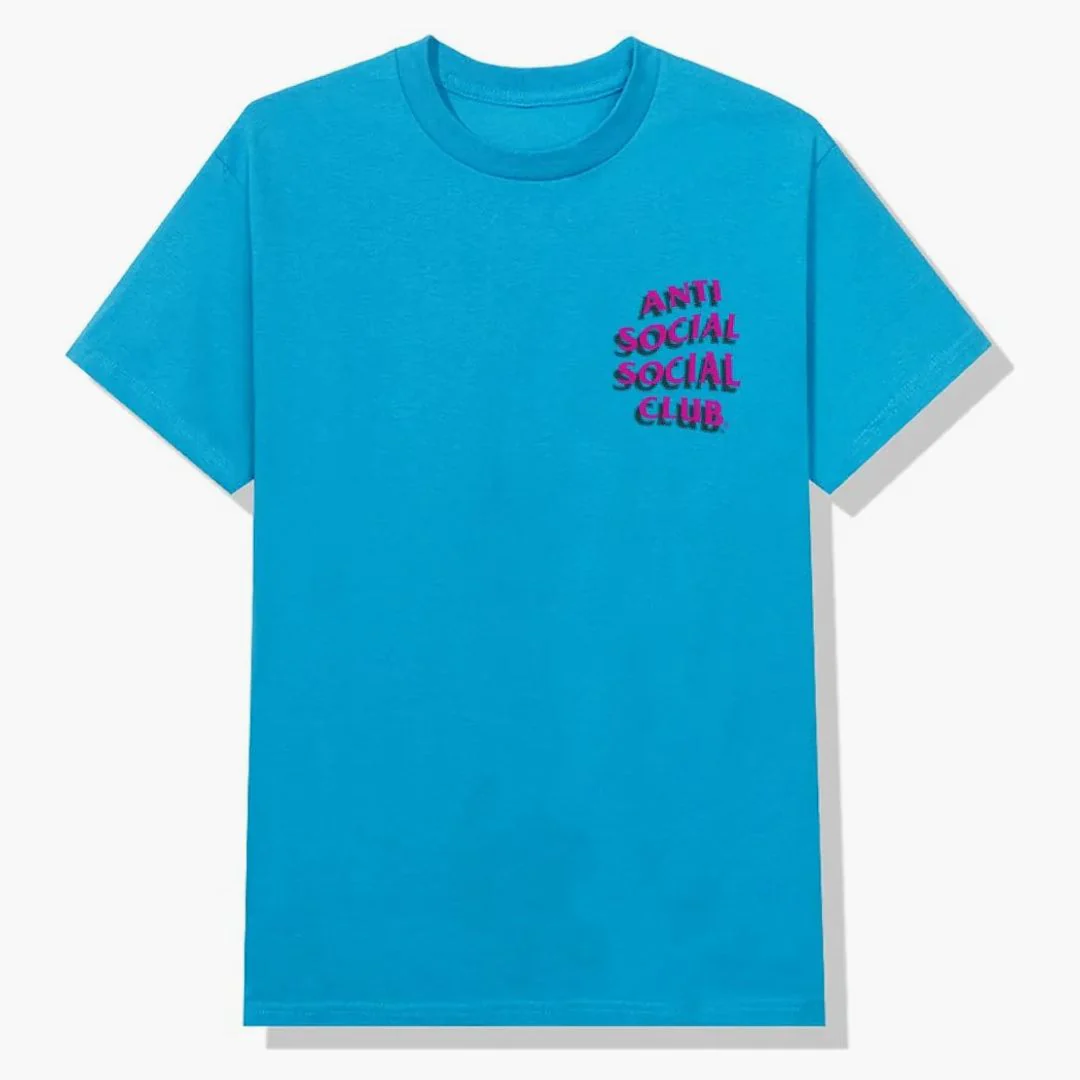 Anti Social Social Club Toned Down T-shirt Blue - Image 2