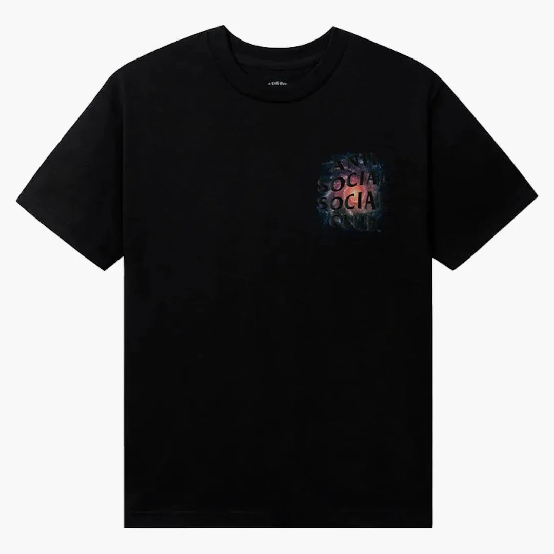 Anti Social Social Club Tonight, I'll Sit… Tee Black