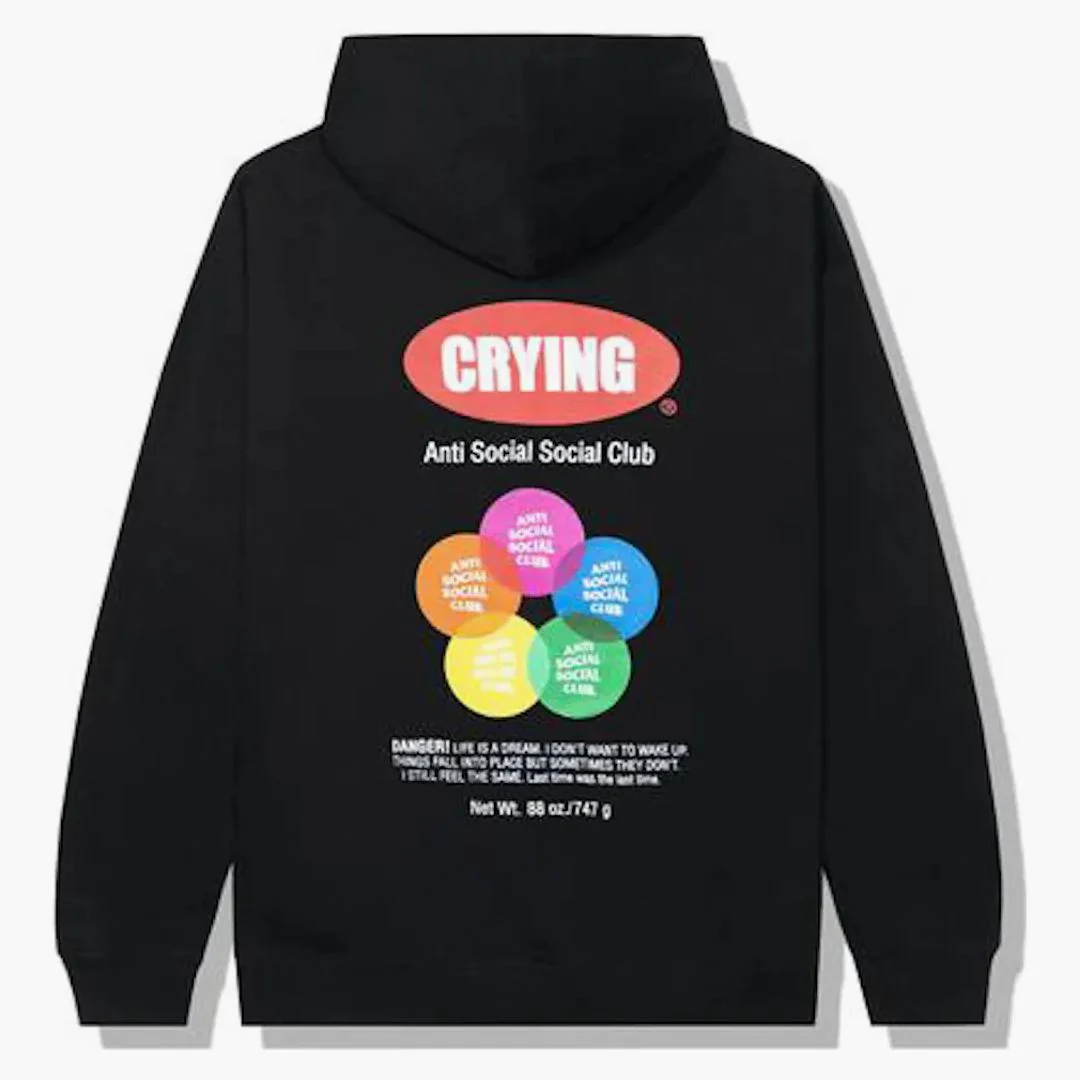 Anti Social Social Club Toy With Me Hoodie Black - Image 2