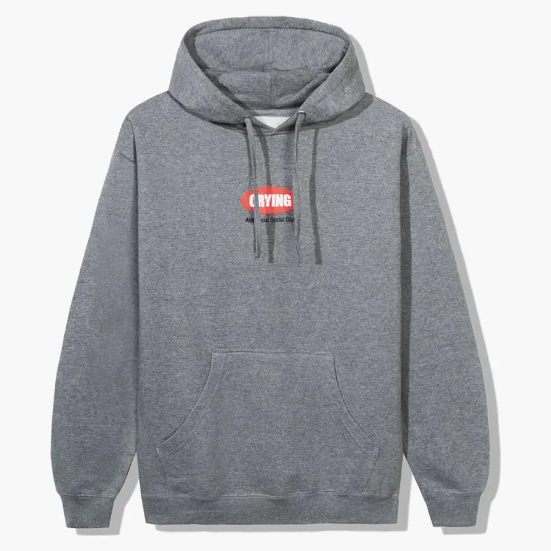 Anti Social Social Club Toy With Me Hoodie Grey - Image 2