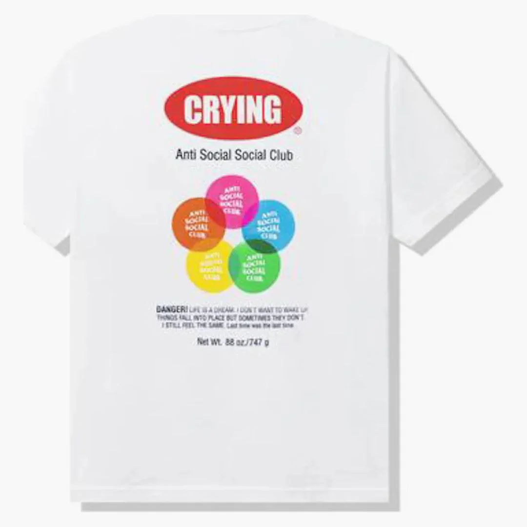 Anti Social Social Club Toy With Me Tee White - Image 2