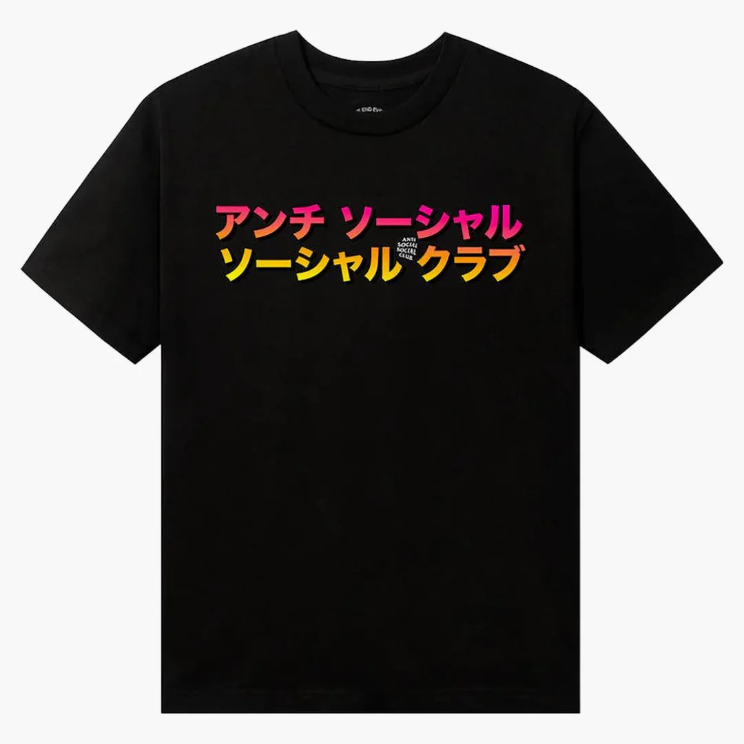 Anti Social Social Club Tq Tee Black