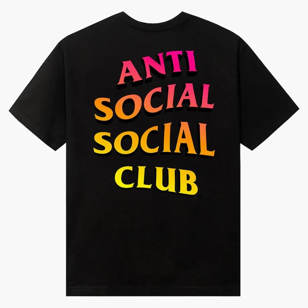 Anti Social Social Club Tq Tee Black - Image 2