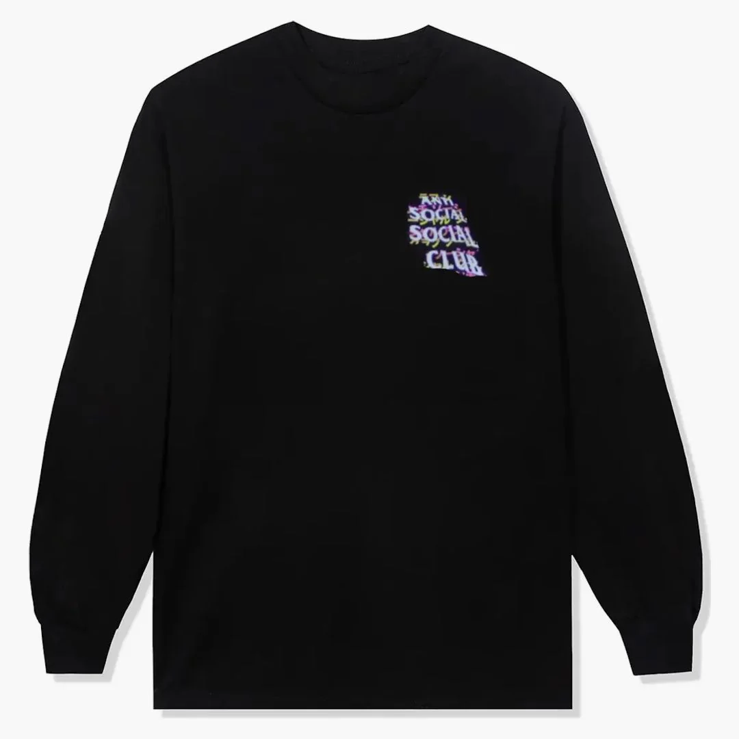 Anti Social Social Club Twisted Quickness L/s T-shirt Black