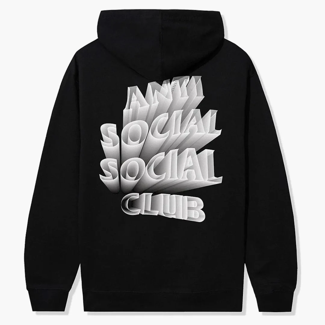Anti Social Social Club Unbearable Hoodie Black - Image 2