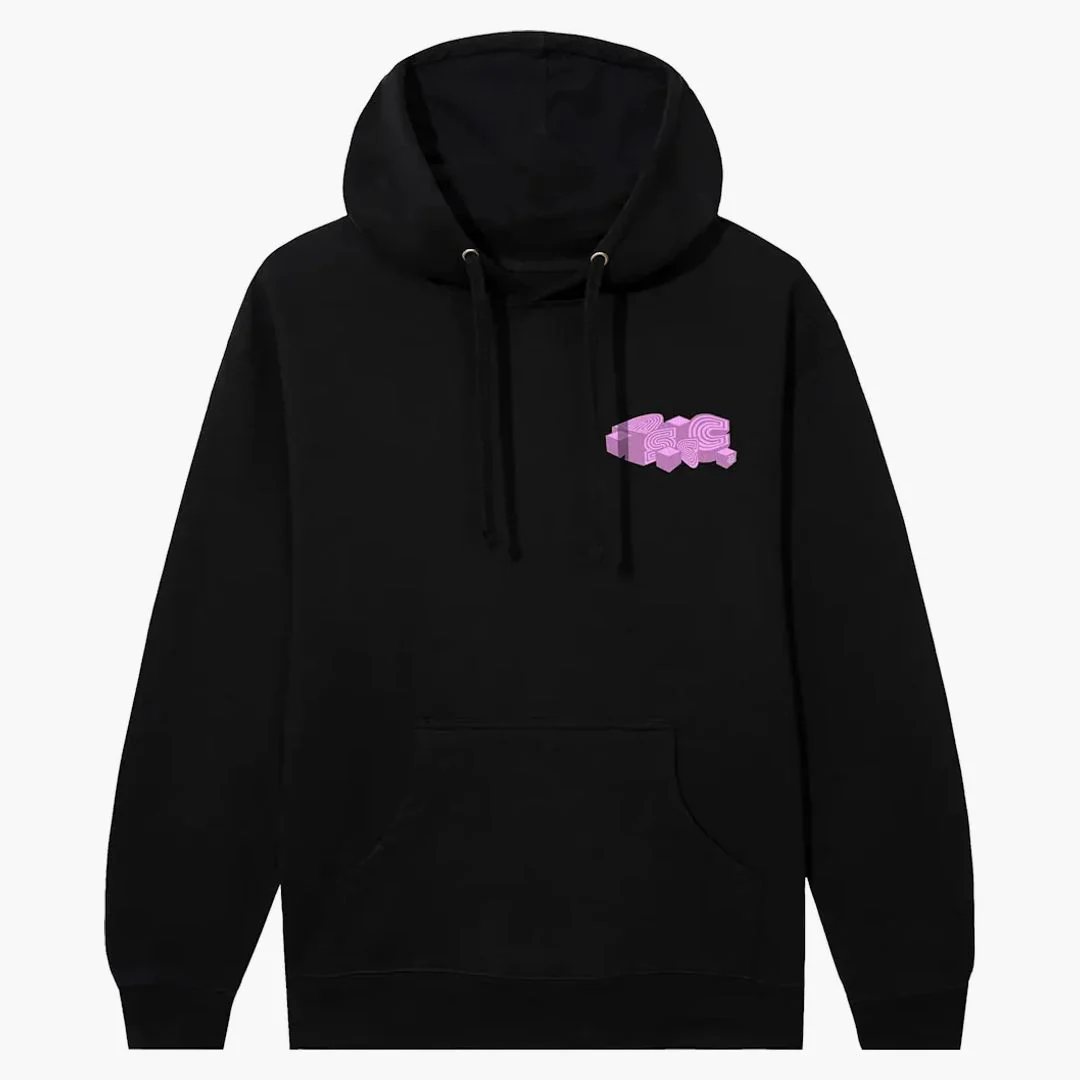 Anti Social Social Club Uncertainty Hoodie Black - Image 2