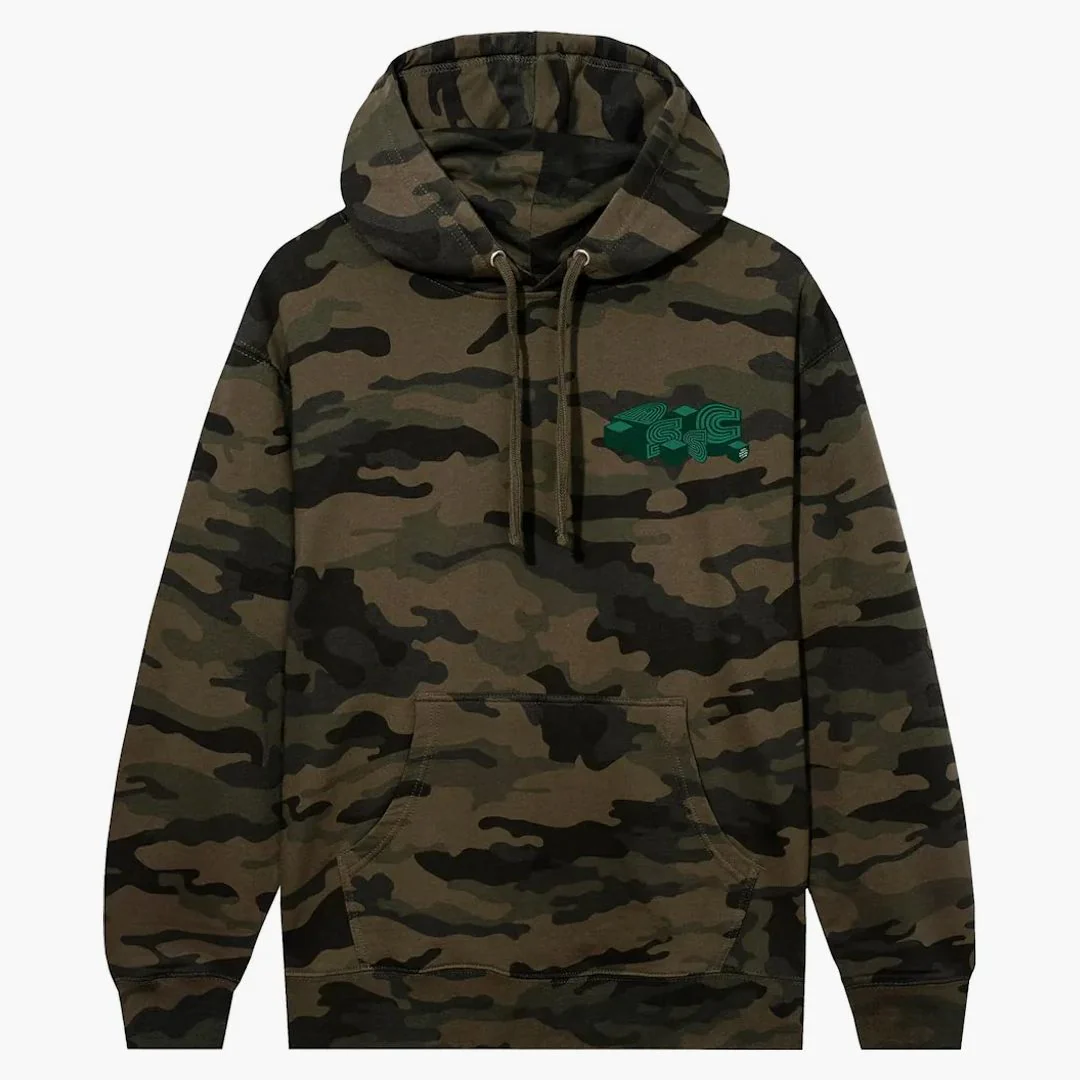 Anti Social Social Club Uncertainty Hoodie Camo - Image 2