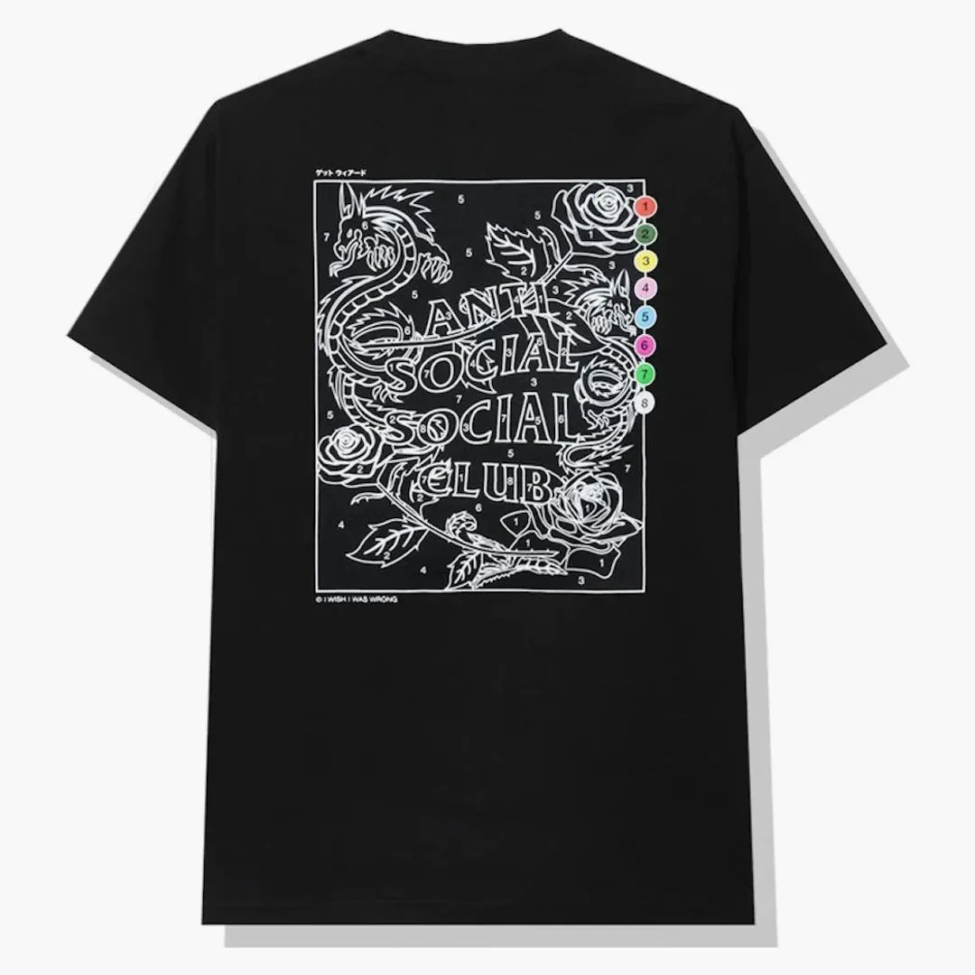 Anti Social Social Club Up To You Tee Black - Image 2