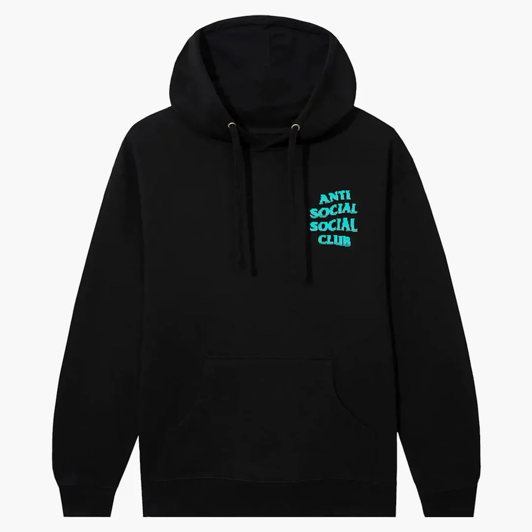 Anti Social Social Club We Melt Alone Hoodie Black - Image 2