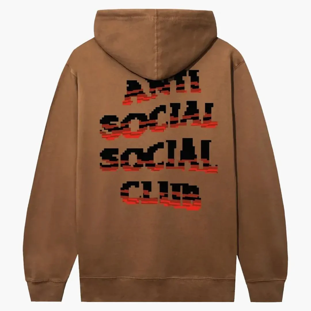 Anti Social Social Club We Melt Alone Hoodie Saddle - Image 2