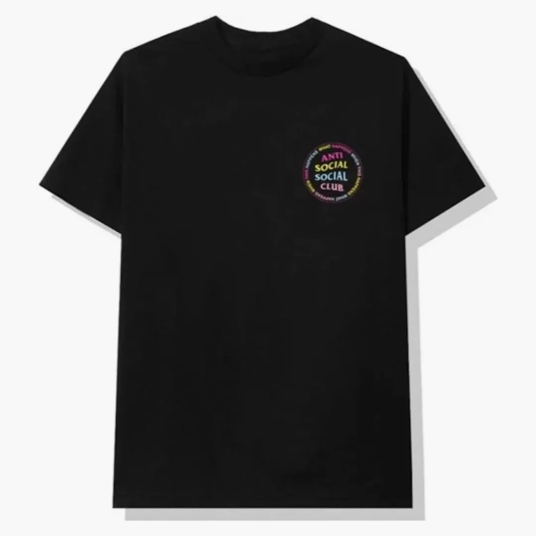 Anti Social Social Club What Happened Tee Black