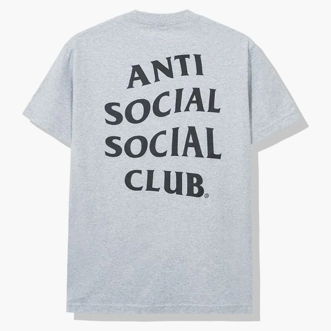 Anti Social Social Club Wifey Tee Grey