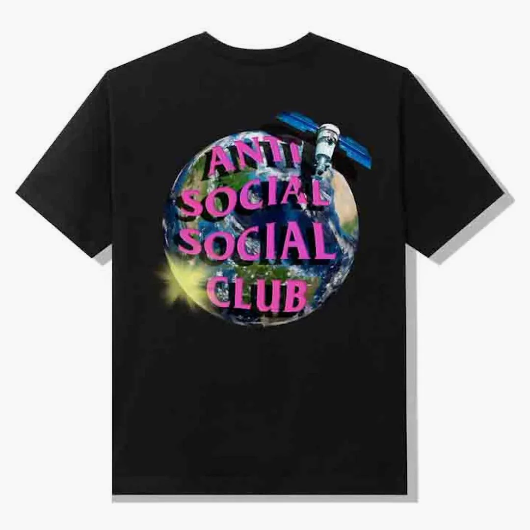 Anti Social Social Club Worldwide Tee Black