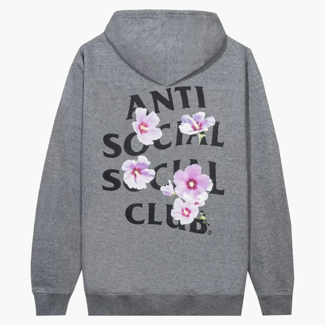 Anti Social Social Club X Case Study Flag Hoodie Grey