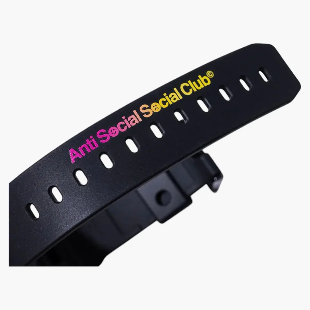 Anti Social Social Club X Casio G-shock 6900 Watch Black