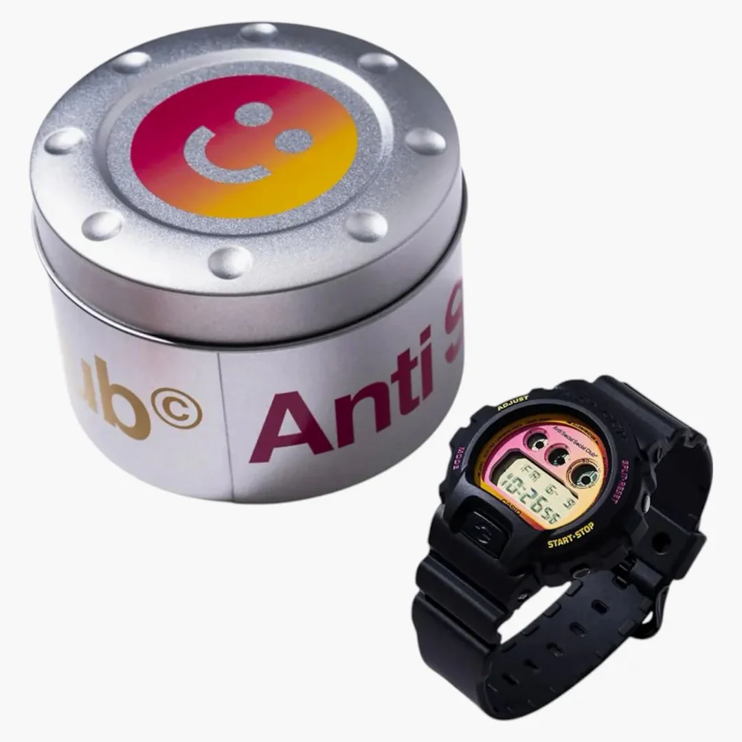 Anti Social Social Club X Casio G-shock 6900 Watch Black - Image 2