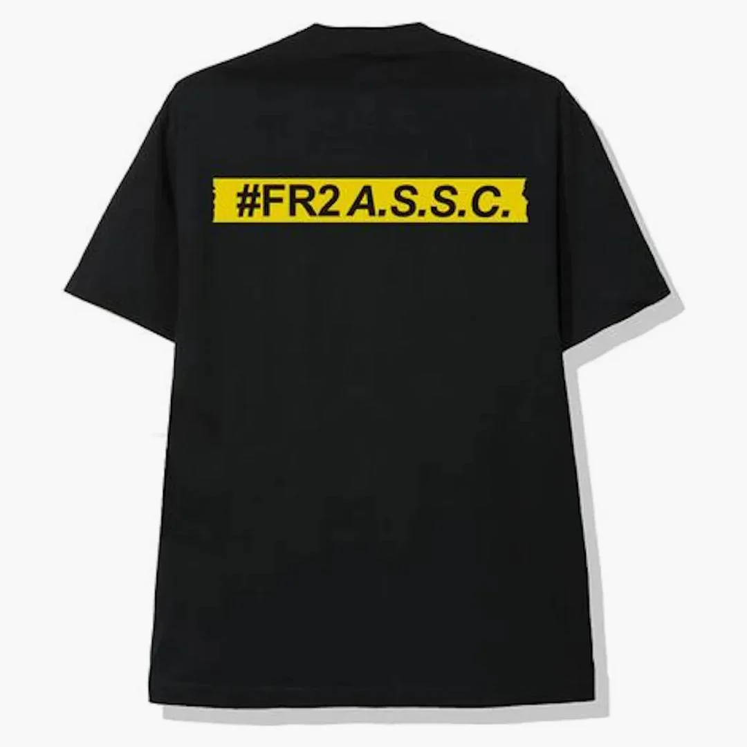 Anti Social Social Club X Fr2 Roll T-shirt Black