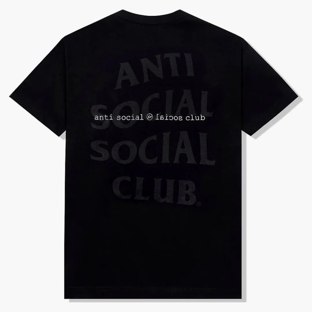 Anti Social Social Club X Fragment Type A Tee (fw22) Black