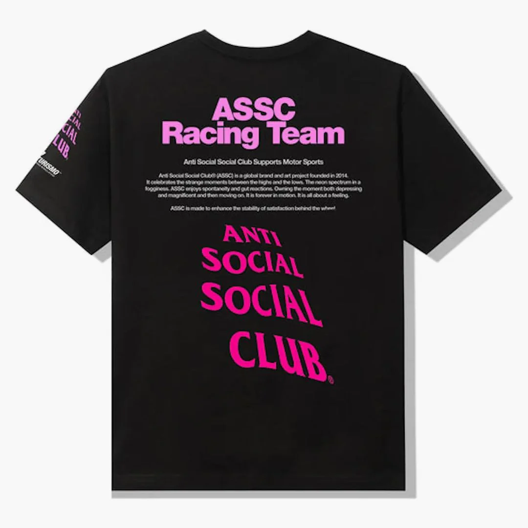 Anti Social Social Club X Gran Turismo Logo T-shirt Black