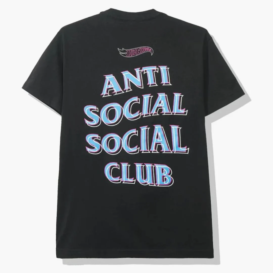 Anti Social Social Club X Hot Wheels Tee (fw19) Black - Image 2
