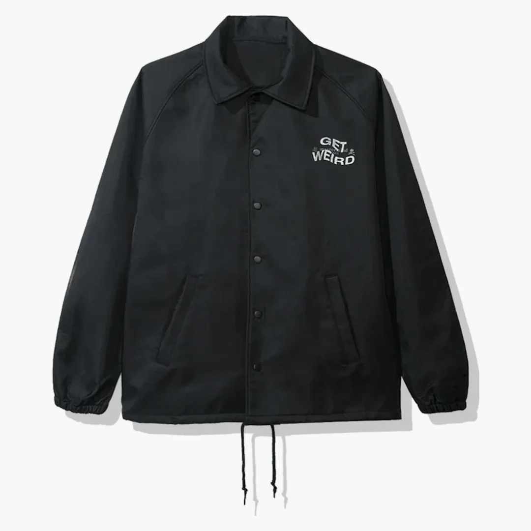 Anti Social Social Club X Mastermind Coach Jacket (fw19) Black - Image 2
