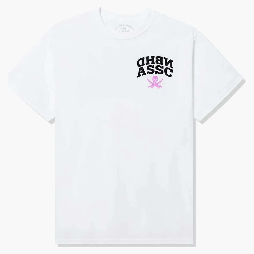 Anti Social Social Club X Neighborhood Reverse Tee White