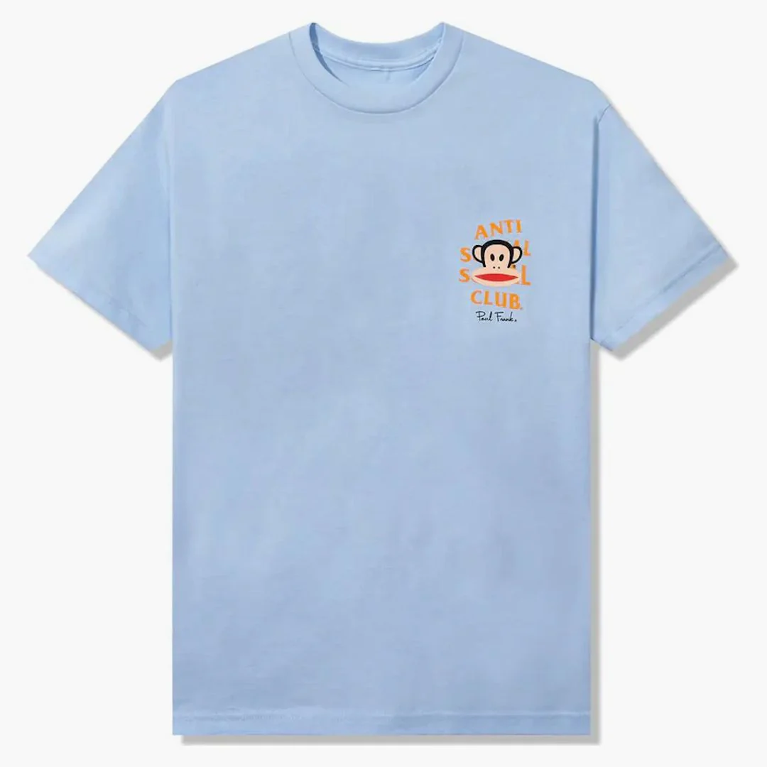 Anti Social Social Club X Paul Frank Lounge Tee Blue