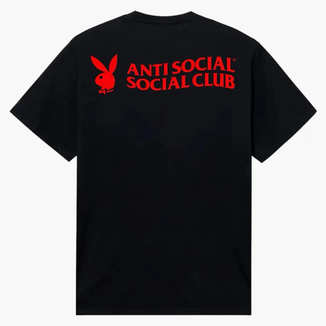 Anti Social Social Club X Playboy Of The Year Tee Black