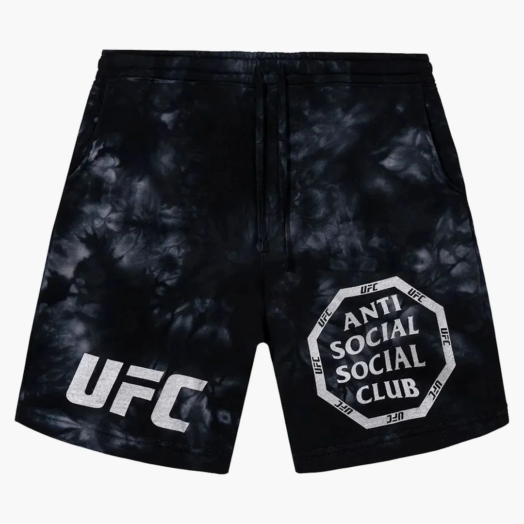 Anti Social Social Club X Ufc Ultimatum Shorts Black - Image 2