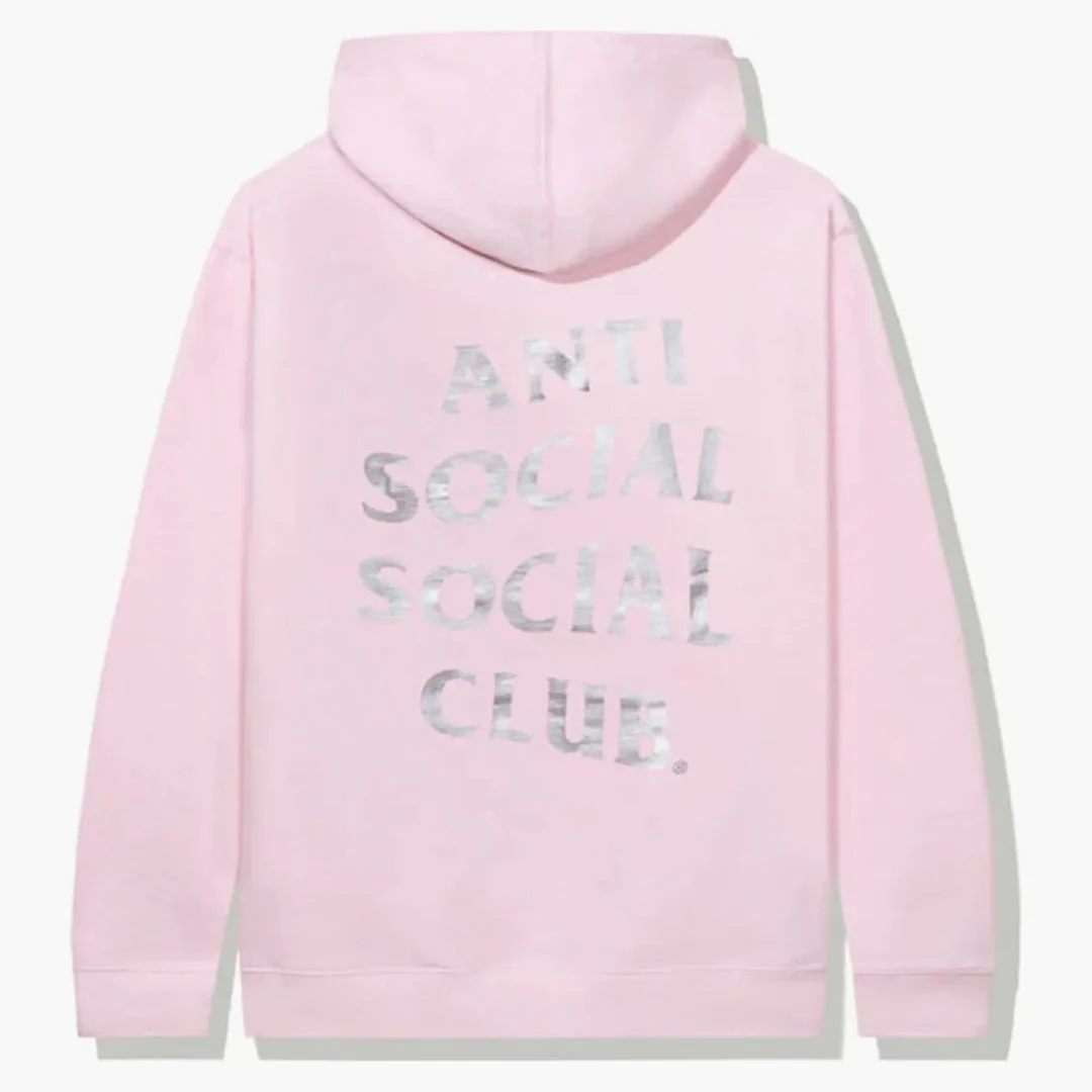 Anti Social Social Club Y/n? Hoodie Pink